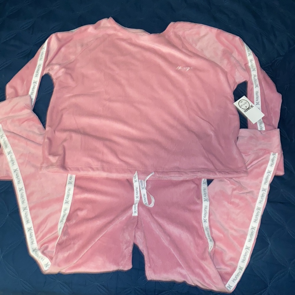 Hurley 2 piece cozy pajama set